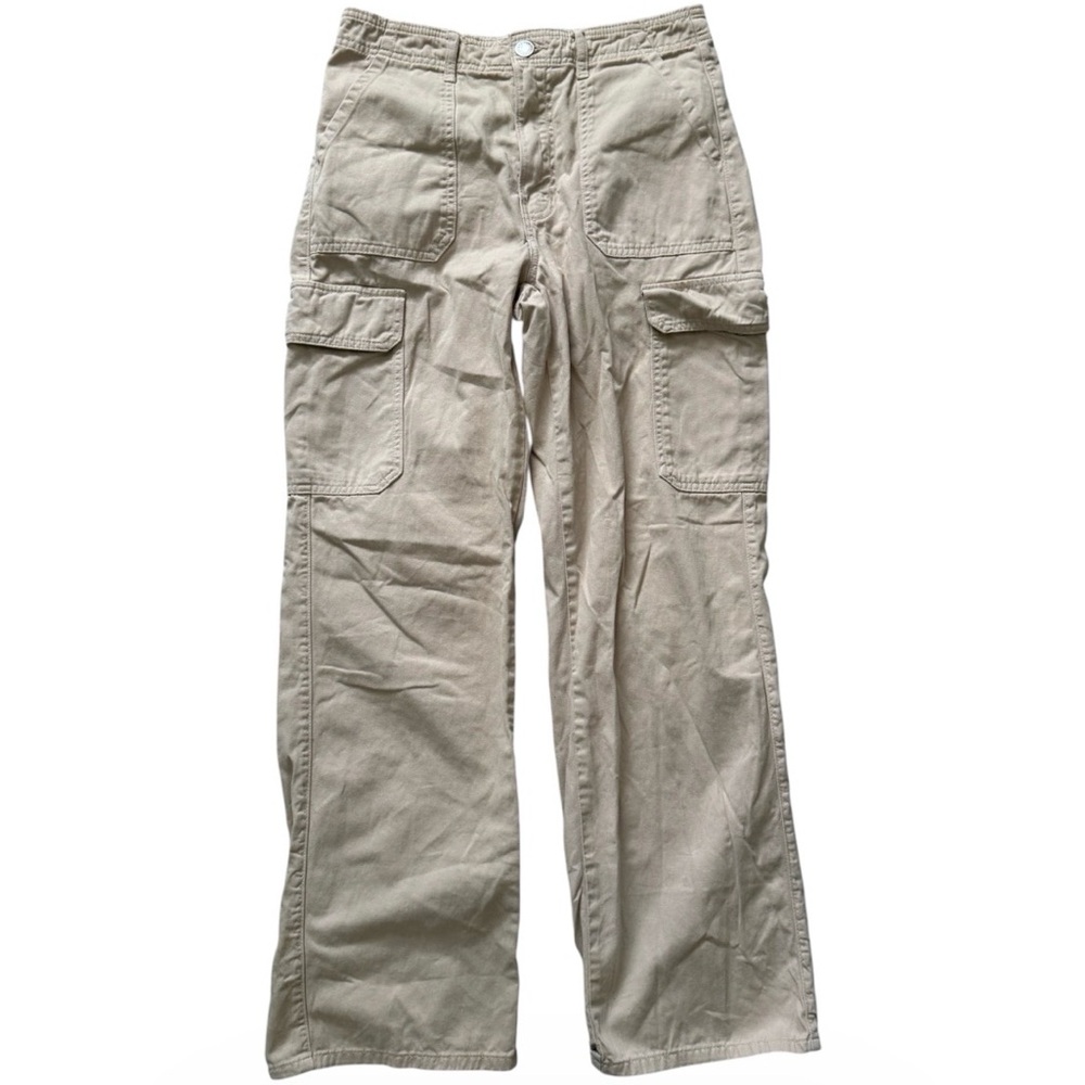Zara Beige Cargo Pants
